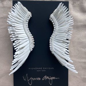 mignonne gavigan Madeline white earrings